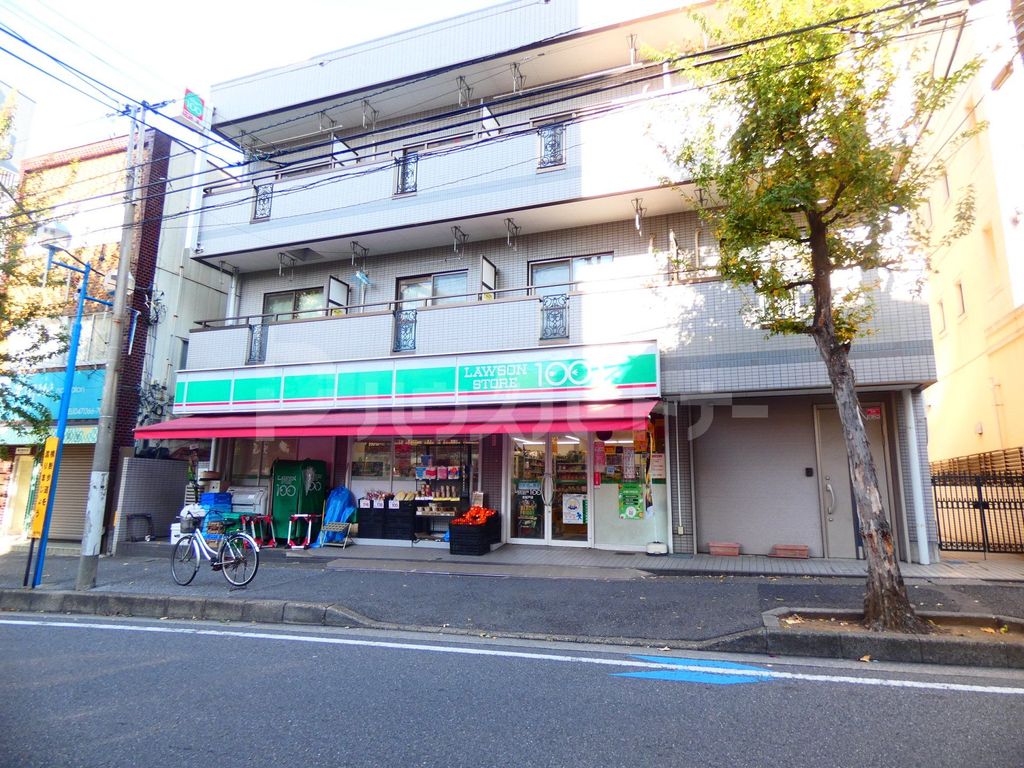 コンビニ　ローソンストア100北松戸店（コンビニ）まで290m