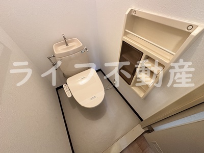 トイレ　清潔感のあるトイレです