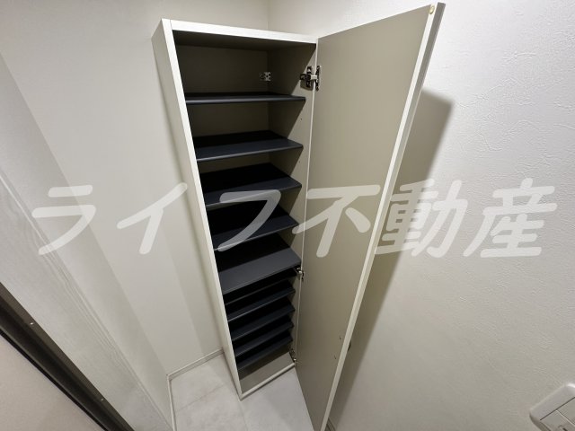 収納　大きなスペースがあり、収納には困りません