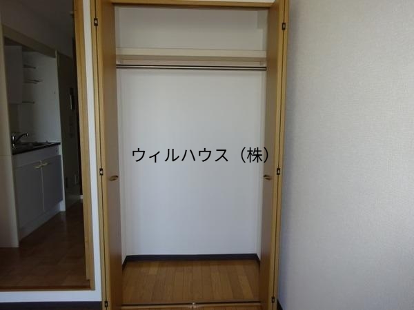 収納　クローゼット！