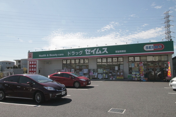 ドラックストア　ドラッグセイムス草加青柳店（ドラッグストア）まで436m