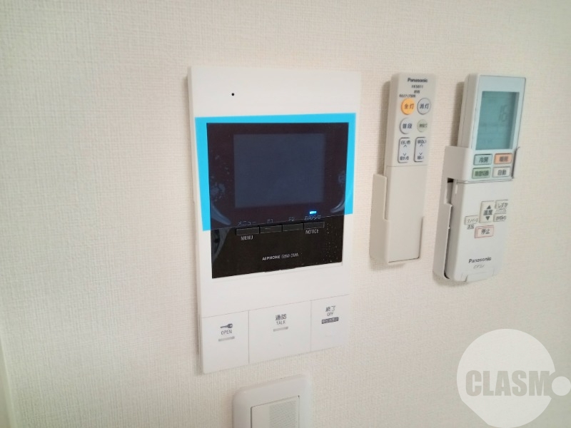 セキュリティ　来訪者が確認できるモニターホン♪
