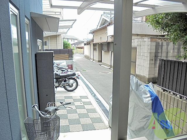 眺望　閑静な住宅街ですね～