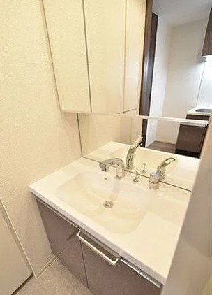洗面設備　写真は同タイプ住居です。