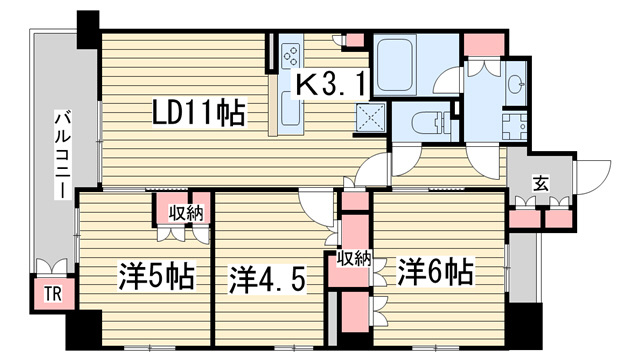 3LDK Mansion in Shimogyo-ku, Kyoto — photo 2 of 3