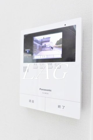 セキュリティ　モニター付きインターホンです。