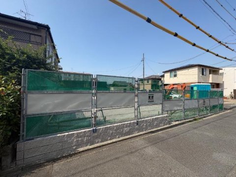 建物外観　建築現場