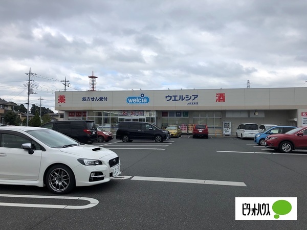 ドラックストア　ウエルシア太田宝泉店（ドラッグストア）まで930m