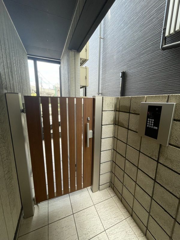 エントランス　防犯面もばっちりです！