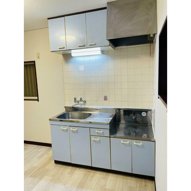 キッチン　ガスコンロ設置可