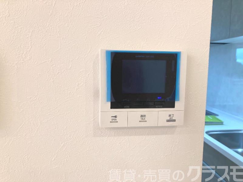 セキュリティ　訪問チェックができるモニターホン♪
