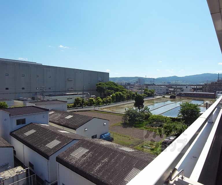眺望　バルコニーから見た景色です。