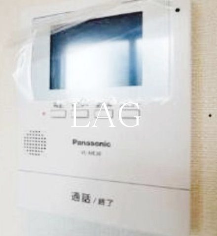セキュリティ　モニター付きインターフォンです。