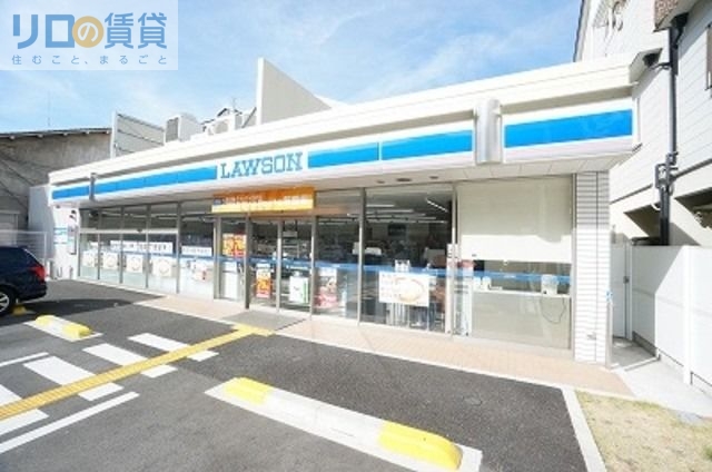 コンビニ　ローソン東淀川小松四丁目店（コンビニ）まで334m