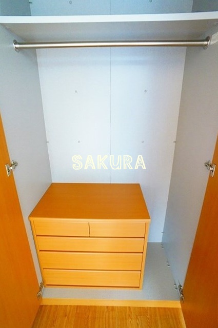 収納　お荷物の多い方でも安心のクローゼット付き♪