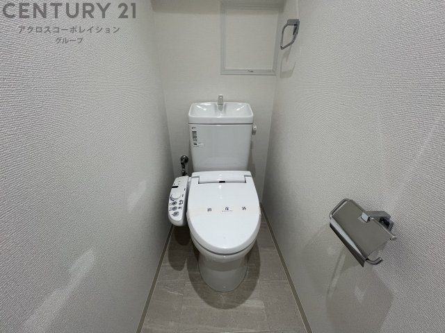 トイレ　ウォシュレット付きのトイレです♪