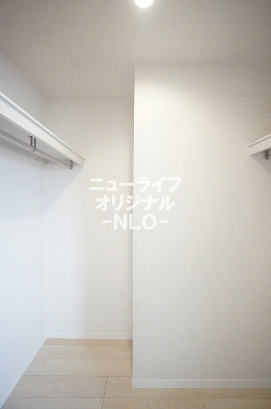 収納　荷物が多い方もすっきり収納できるWIC☆