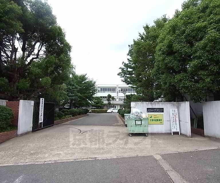 中学校　男山第三中学校（中学校）まで790m