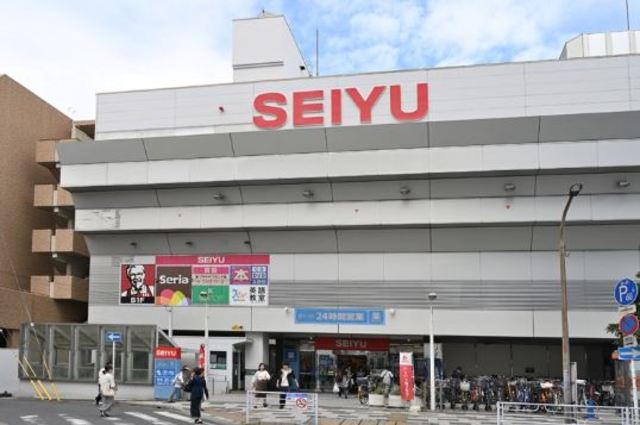 スーパー　西友行徳店（スーパー）まで411m