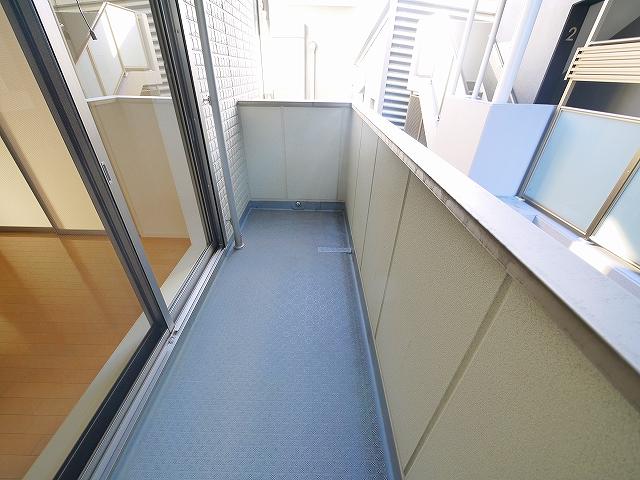 バルコニー　落ち着いた時間を過ごせるバルコニーです