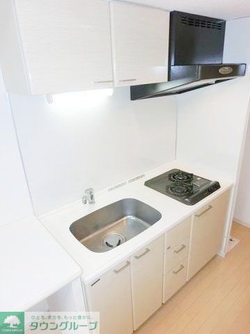 キッチン　２口システムキッチン
