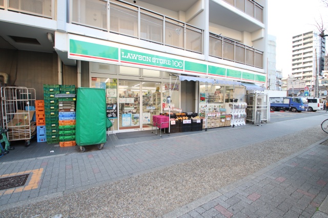 コンビニ　ローソンストア100 下前津店（コンビニ）まで173m