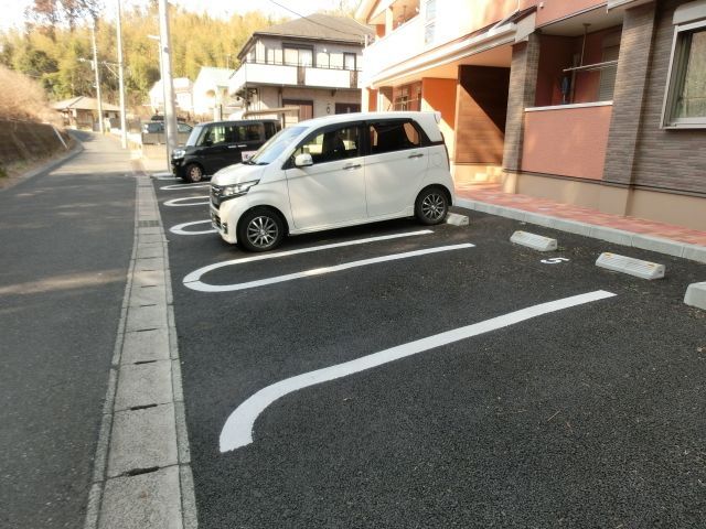 駐車場　敷地内の駐車場です