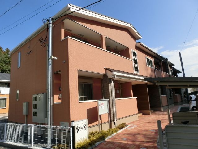 建物外観　2年毎の更新料が不要、ペット可、都市ガス