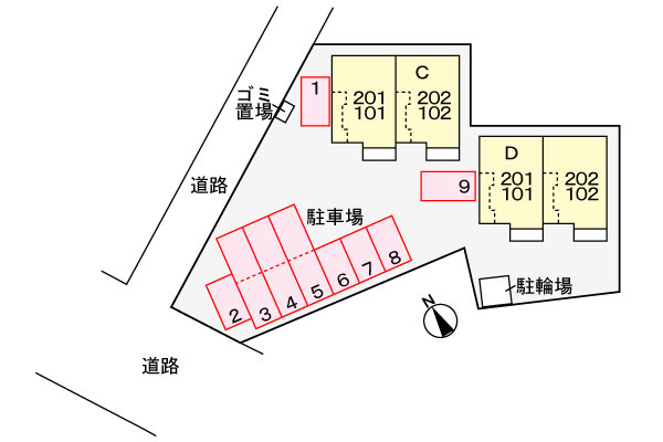 駐車場　駐車場