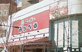スーパー　スーパーみらべる中井店（スーパー）まで531m