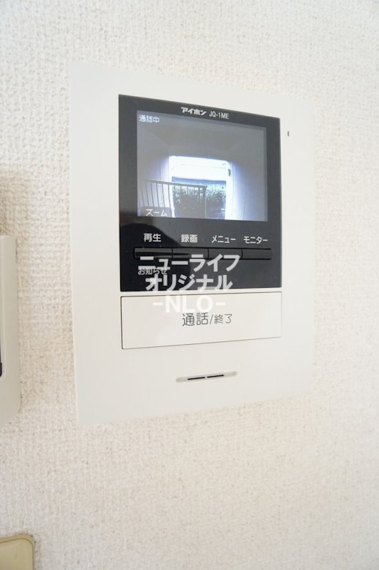 セキュリティ　事前に訪問者を目視してから対応できるTVモニターホン付☆