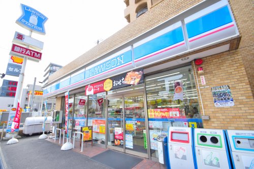 コンビニ　ローソン桑津店（コンビニ）まで318m