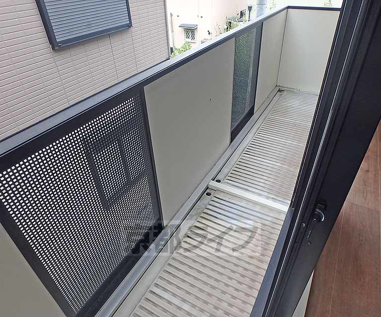 バルコニー　風当りの良いバルコニーです。