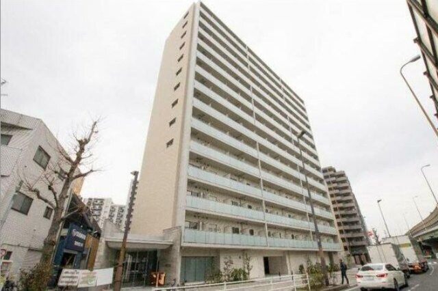 建物外観　外観タイル張りです