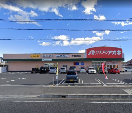 ドラックストア　クスリのアオキ 宇都宮茂原店（ドラッグストア）まで724m