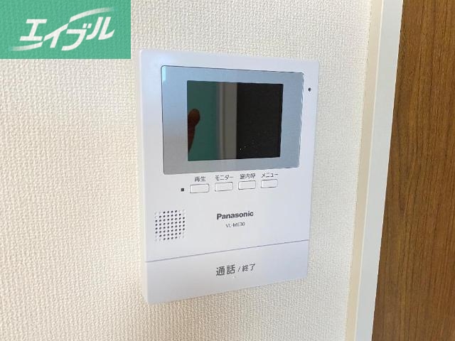 セキュリティ　カメラ付インターホン（イメージ）