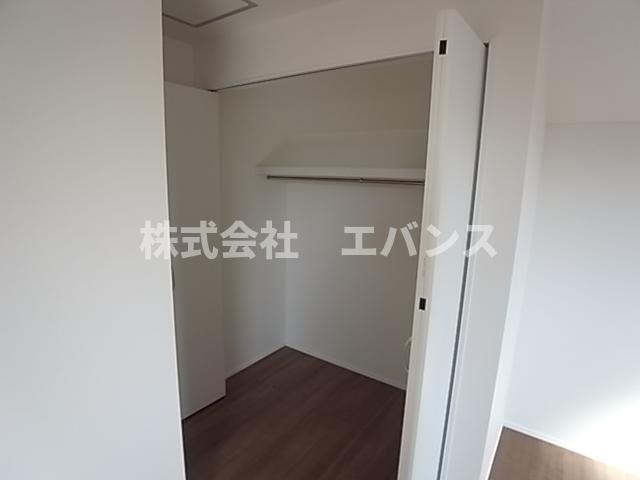 収納　大きなスペースがあり、収納には困りません