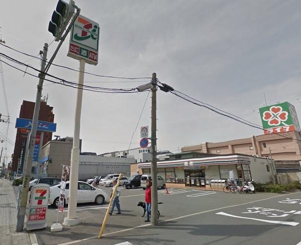 コンビニ　セブンイレブン大阪杭全5丁目店（コンビニ）まで587m