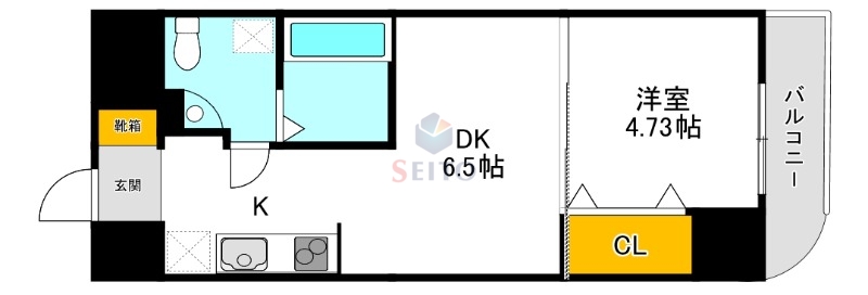 地下鉄御堂筋線 江坂駅 徒歩5分 10階建 築18年の間取り写真
