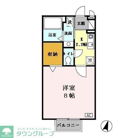 ボナールコートの間取り写真