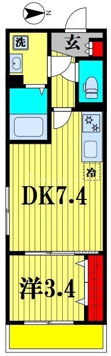 ルミナ南流山の間取り写真