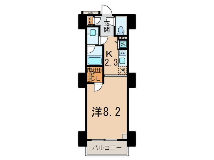 エムレジデンス渋谷神泉の間取り写真
