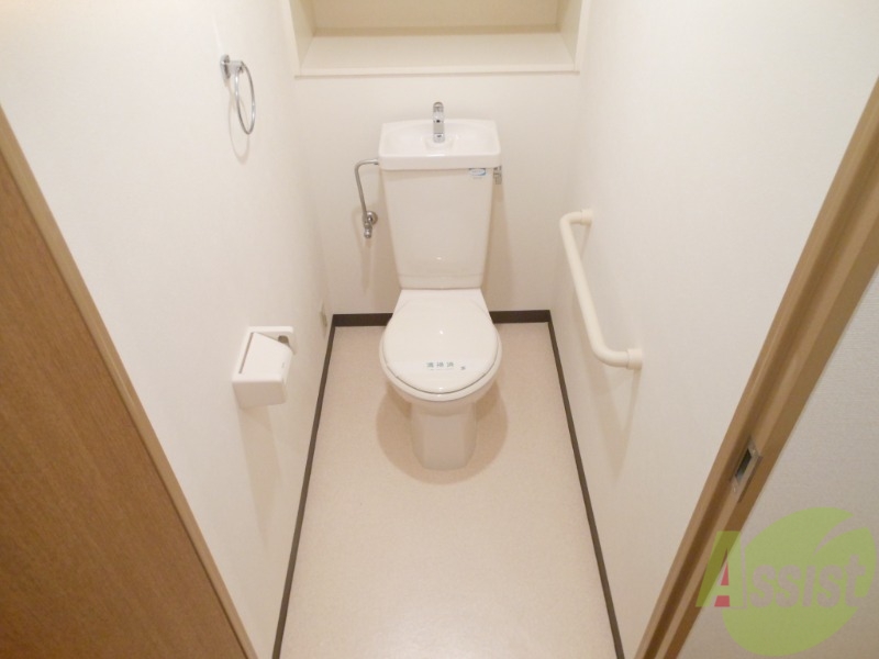 トイレ　快適に利用できるトイレです。