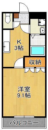グレースコートIIの間取り写真