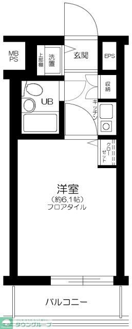 エミネンスコート多摩堤通りの間取り写真