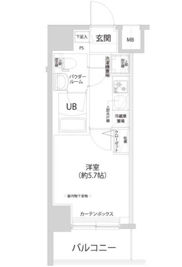 相鉄本線 西横浜駅 徒歩6分 10階建 築4年の間取り写真