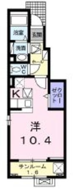 ブルーライン 立場駅 徒歩11分 2階建 築7年の間取り写真
