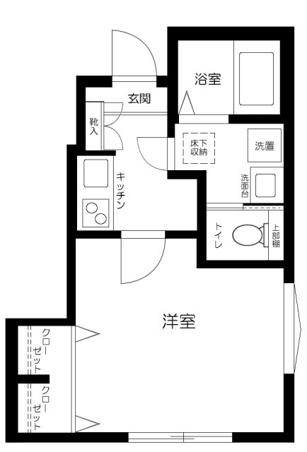 イチ町屋の間取り写真