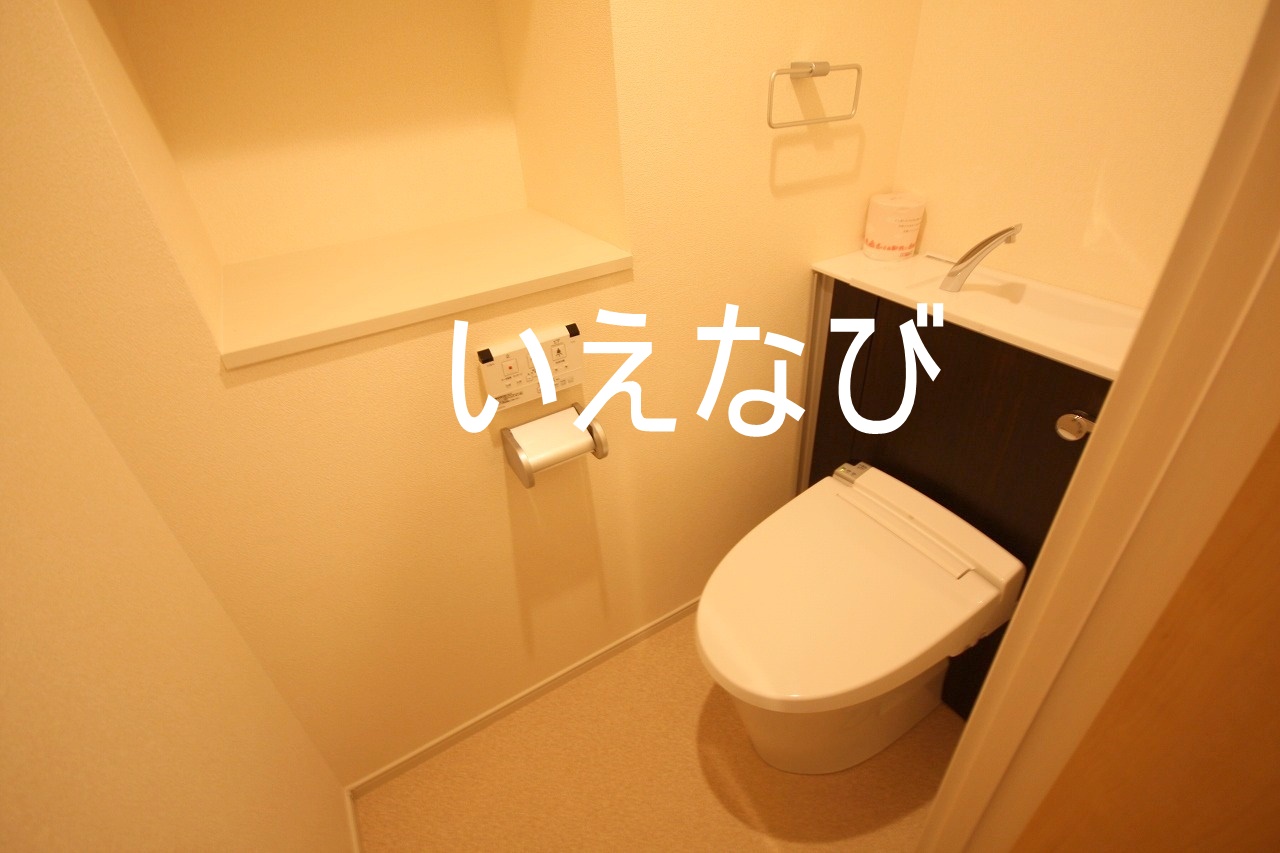 ＪＲ宇野線 大元駅 徒歩5分 4階建 築10年のトイレ写真