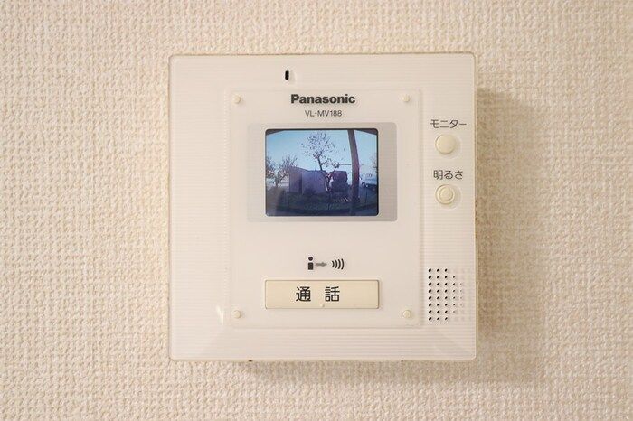 セキュリティ　モニター付きインターホンです